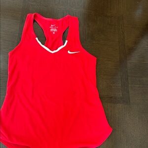 Nike Women’s Bright Red Dri-FIT Racerback Tank